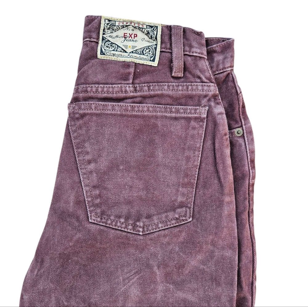 Vintage Express EXP Corduroy Carpenter Pants – Plum – Size 7/8